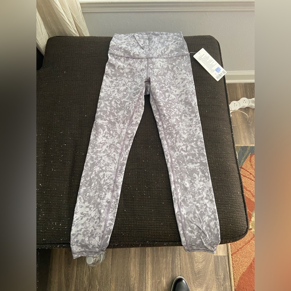 lululemon athletica Gray Marbled Leggings